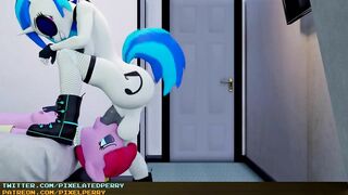 MLP Futanari Sex with female and male【Hentai 3D】