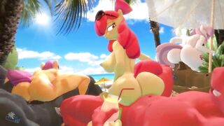 MLP HMV Trio Compilation【Hentai 3D】