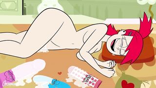 Frankie's Friends (Short cartoon movie)【Hentai】