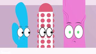 Frankie's Friends (Short cartoon movie)【Hentai】