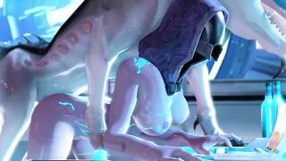 Tali's Sex Adventure (Short movie)(Mass Effect)【Hentai 3D】