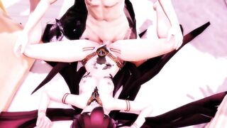 【SEX-MMD】Kamikaze set 3【No sound】【R-18】