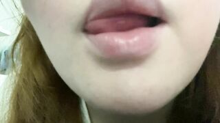 Daddys kitten licking your cock asmr roleplay (solo female, asmr licking you, asmr lens licking)
