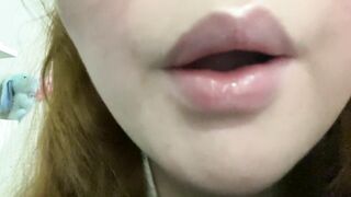 Daddys kitten licking your cock asmr roleplay (solo female, asmr licking you, asmr lens licking)