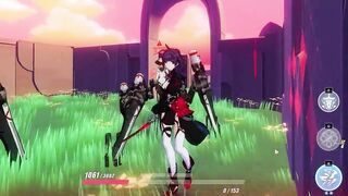 Raiden Mei Danzai Spectramancer ryona