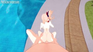 YOIMIYA FIRST TIME ANAL HENTAI GENSHIN IMPACT