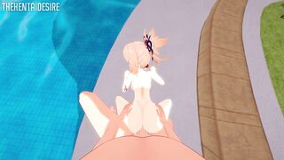 YOIMIYA FIRST TIME ANAL HENTAI GENSHIN IMPACT