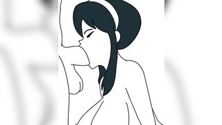 Yor Briar on Blow in Loop | nsfw animatic