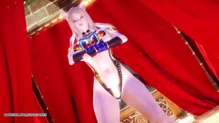 [MMD] Ankha Dance Ahri Hot Striptease Dance League of Legends KDA Uncensored Hentai