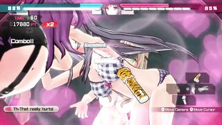 Bullet Girls Phantasia Fanservice Appreciation Tsukiyo Kukkoro Mode Sword Pose
