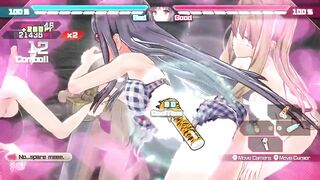 Bullet Girls Phantasia Fanservice Appreciation Tsukiyo Kukkoro Mode Sword Pose