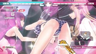 Bullet Girls Phantasia Fanservice Appreciation Tsukiyo Kukkoro Mode Sword Pose