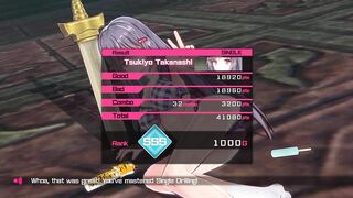 Bullet Girls Phantasia Fanservice Appreciation Tsukiyo Kukkoro Mode Sword Pose