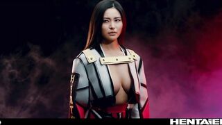 Real Life Hentai - Monster destroy all holes of Rae Lil Black w Jia Lissa and ton of cum