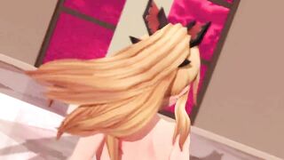 【MMD】Vila & Jita's suspicious demon【R-18】