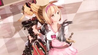 【MMD】Vila & Jita's suspicious demon【R-18】