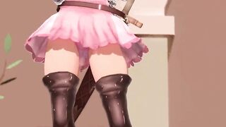 【MMD】Vila & Jita's suspicious demon【R-18】