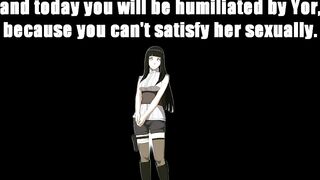 Yor's One Minute Feet Humiliation Quickshot Hentai JOI Challenge