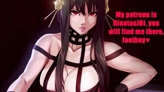 Yor's One Minute Feet Humiliation Quickshot Hentai JOI Challenge