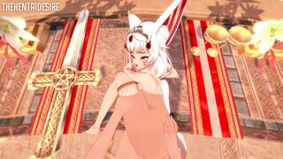 PHARAOH LUPINA IS THRILLED TO GET POUNDED HENTAI GUARDIAN TALES