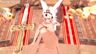 PHARAOH LUPINA IS THRILLED TO GET POUNDED HENTAI GUARDIAN TALES