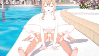 Jean Reverse Cowgirl Hentai Genshin Impact
