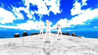 【MMD】ECHO at the breakwater【R-18】