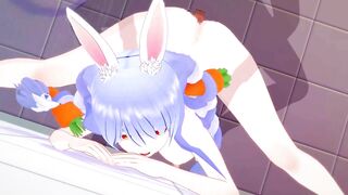 【Vtuber 兎田ぺこら】兎田ぺこらがジャックオーランタンポーズしてるだけLoop5