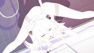 【Vtuber 獅白ぼたん】獅白ぼたんがジャックオーランタンポーズしてるだけLoop4