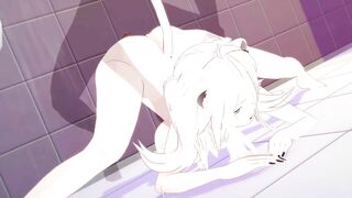 【Vtuber 獅白ぼたん】獅白ぼたんがジャックオーランタンポーズしてるだけLoop4