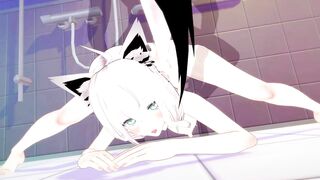 【Vtuber 白上フブキ】白上フブキがジャックオーランタンポーズしてるだけLoop9