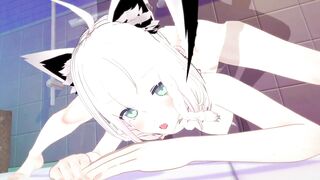 【Vtuber 白上フブキ】白上フブキがジャックオーランタンポーズしてるだけLoop9