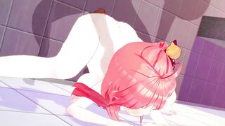 【Vtuber さくらみこ】さくらみこがジャックオーランタンポーズしてるだけLoop4