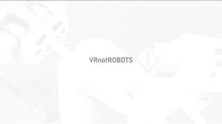 Beautiful Robot Girl riding on Robot Dildo_3D CGI Animation