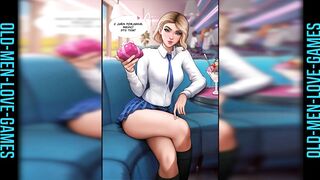 [2d Comics] Gwen - Do you like ice cream? [rus]