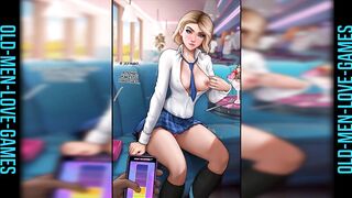 [2d Comics] Gwen - Do you like ice cream? [rus]