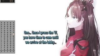 HentaiAnimeJOI - Rin Tohsaka Gives You One Elevator Ride To Cum (Quick JOI)