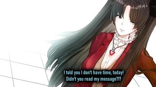 HentaiAnimeJOI - Rin Tohsaka Gives You One Elevator Ride To Cum (Quick JOI)