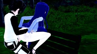 HINATA FUCKED IN THE PARK NARUTO (3d Hentai)