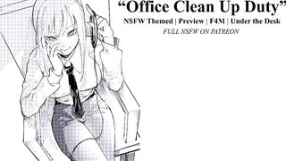 “Office Clean Up Duty” [Dom]Female X Listener NSFW Audio F4M