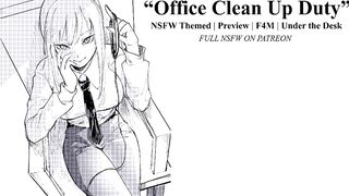 “Office Clean Up Duty” [Dom]Female X Listener NSFW Audio F4M