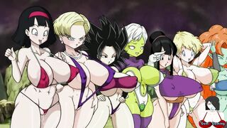 DBZ Slut Tournament 2 Android 18 Fucked Again
