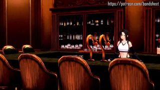 TIFA AND AERITH'S 7TH HEAVEN AFTERHOURS GROUP SEX FUCKING