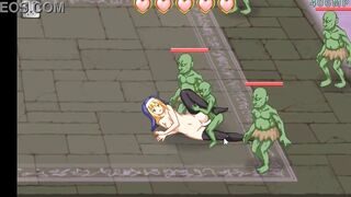 Cute sister has sex with goblins men in Night of the horny bt and the cor nun new hentai gameplay