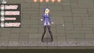 Cute sister has sex with goblins men in Night of the horny bt and the cor nun new hentai gameplay