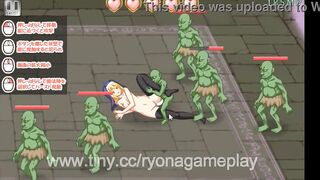 Cute sister has sex with goblins men in Night of the horny bt and the cor nun new hentai gameplay