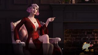 The Red Room-Intimate Sloppy Deep Blowjob