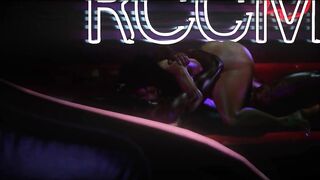 Bubble Butt Ebony Vs BBC in Private Sex Room - SL (Throwback)