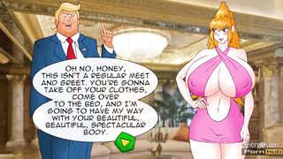 Presidential Treatment pt. 2 - Donald Trump Fuck Pornstar