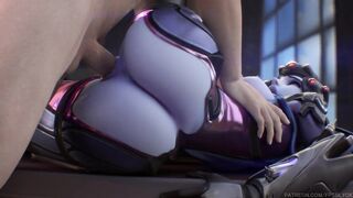 Overwatch Widowmaker big ass fuck - (Fpsblyck)